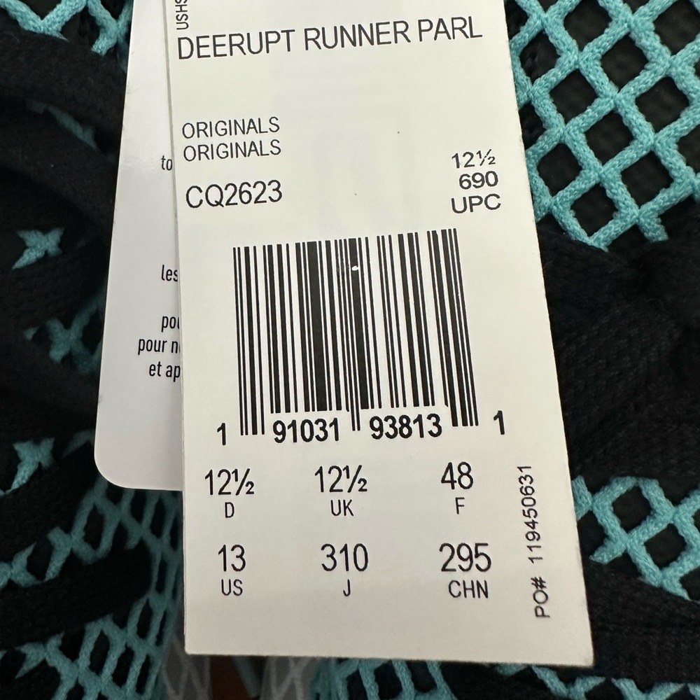 Adidas Deerupt PARLEY - SZ13 - Picture 6 of 6